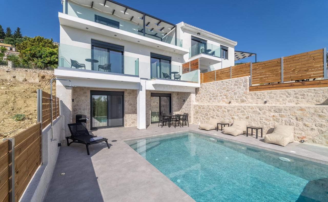 Nemesis Luxury Villas Apolpaina Extérieur photo