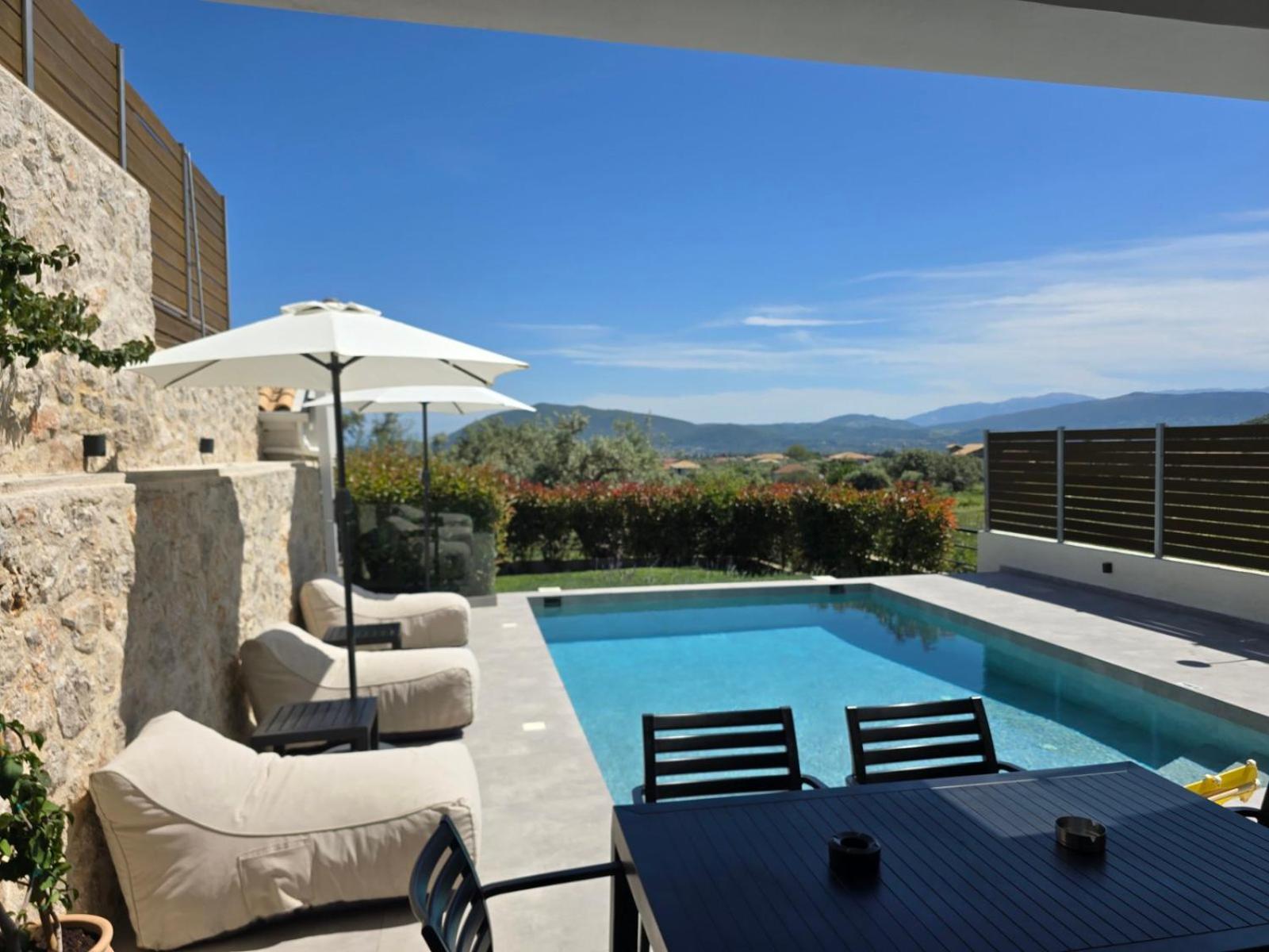 Nemesis Luxury Villas Apolpaina Extérieur photo